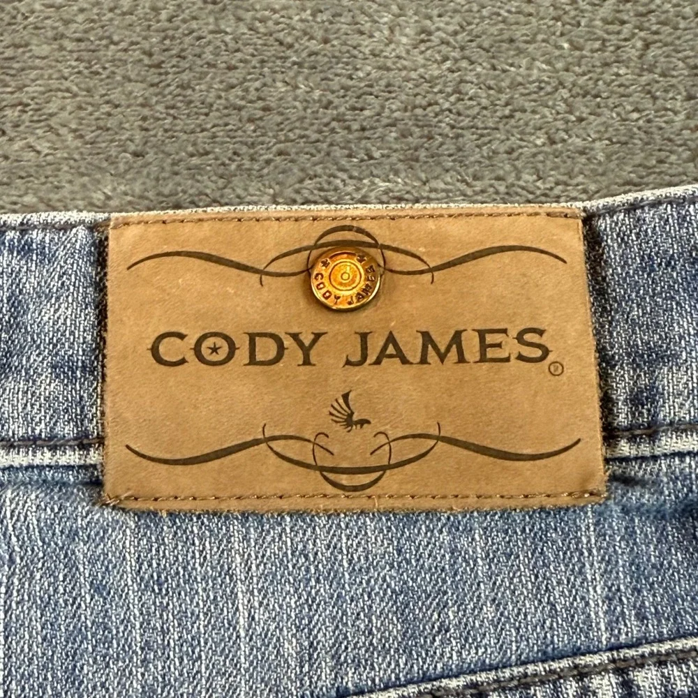 Cody James Men's Jeans Straight Leg Size‎ 30WX34L Light Wash